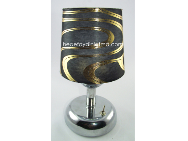 Gilt Black Pilli Masa Lambası