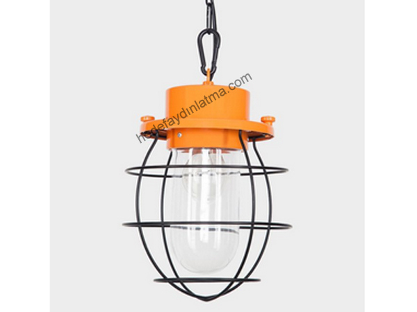 Glass Cage Pendant