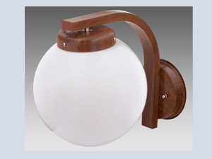 Wood Paint Lamp Outdoor Glop should