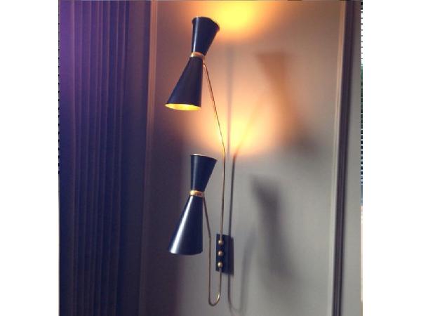 Goth Double Sconce