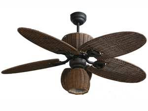 5 Arm Ceiling Fan + Light