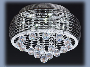 Helezon Power Led Kristal Tavan Armatürü
