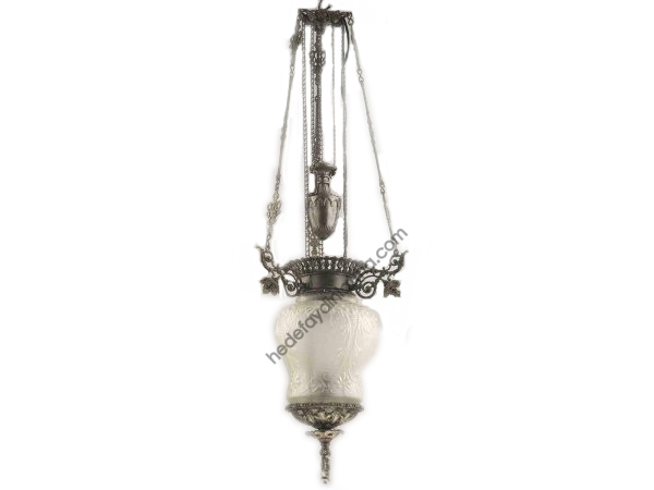Heroic White Antique Pendant