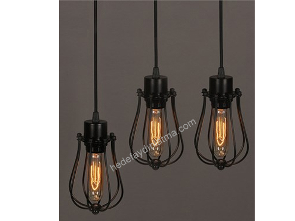 Human 3-Row Chandelier