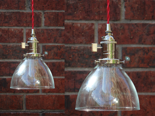 Industrial Pendant Light Chrome
