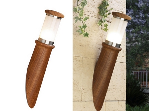 Ixıon Ahşap Modern Aplik