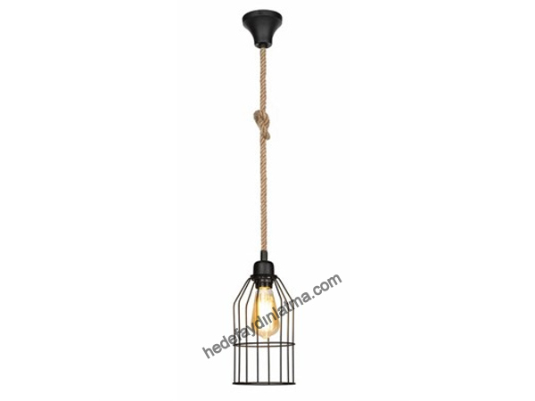 Cage Single Rope Chandelier