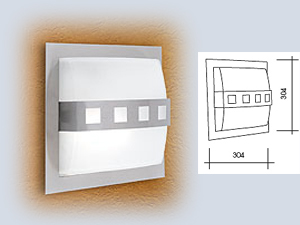 Square Alicante Ceiling Lamp