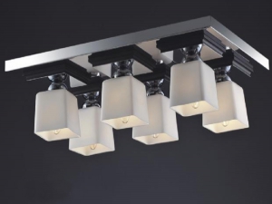  Modern Ceiling Lighting Karle Six Chrome