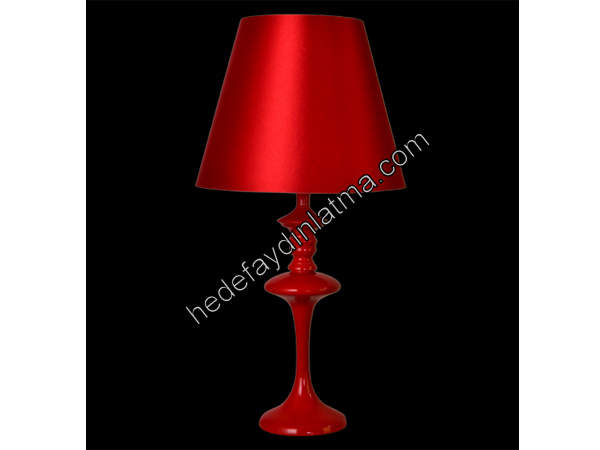 Red Fixture Desk Lamp