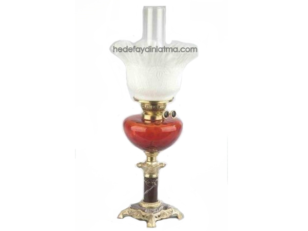 Red Decorative Table Lamp