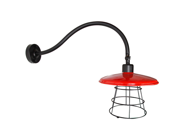 Red Kafesli Sconce 
