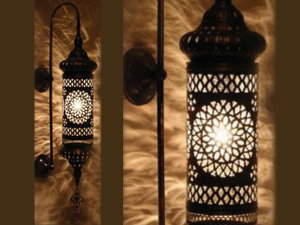 Klasik Aşağı Bakan Osmanlı Aplik 95cm