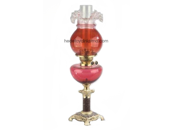 Classic Red Table Lamp