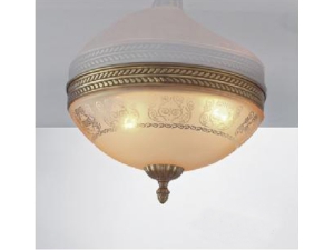 Kolerra Tekli  Bronz Tavan Aydınlatması