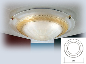 Korfu Cognac Ceiling Lmap