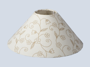 Cream Big Cap Lampshade Head
