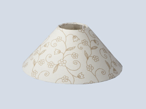 Cream Lampshade Head