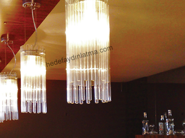Kristal Modern Tekli Sarkıt