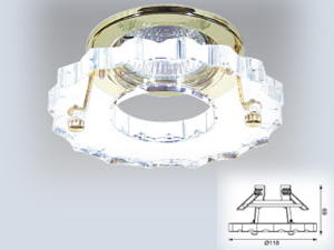 Kristal Spot Gx5.3x50w