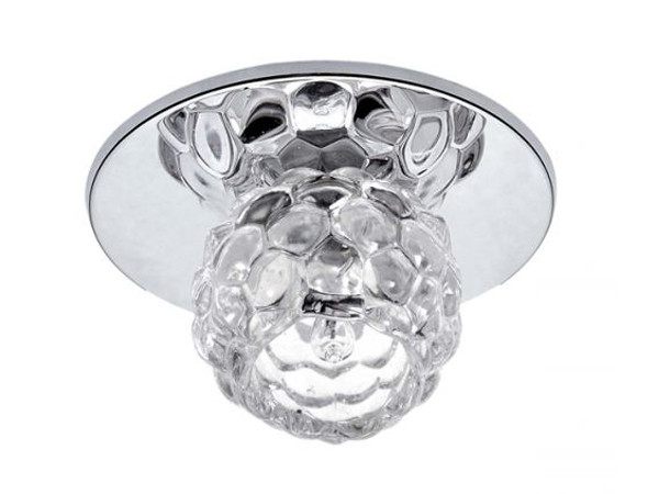 Krom Çerçeveli Top Kristal Spot