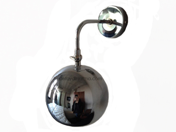 Chrome Ball Wall Light