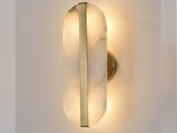 Küçük Alabaster Aplik