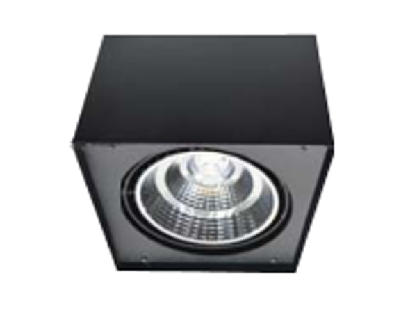 Led Gömme Gri-Siyah Spot