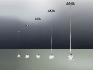 Lema  Chrome Modern Pendant