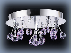 Lilac Kristal Tavan Armatürü