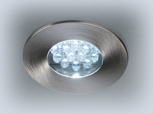 Mat Chrome  LED Spot