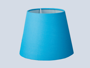 Blue Lampshade Head