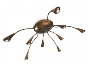 Menotti Modern  Bronz Tavan Armatürü