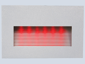 Metal Framed Red Led Recessed interior