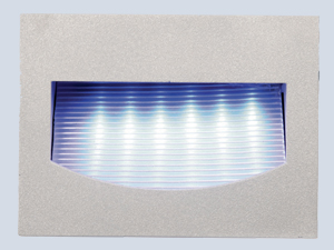 Blue Led Interior Recessed Metal Framed