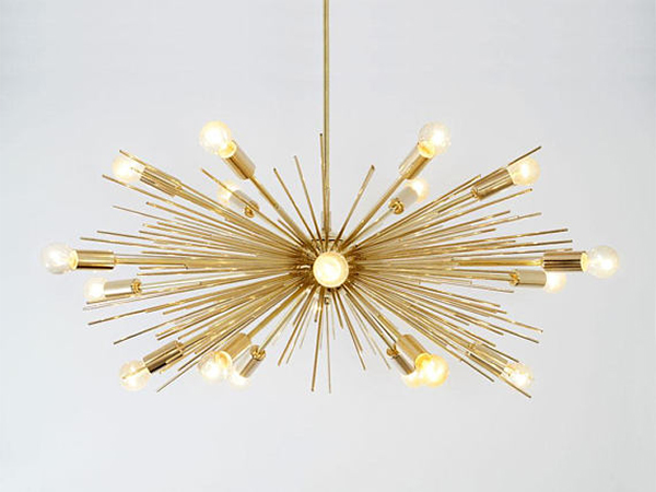 Mid Century Modern Handcrafted Pendant