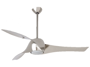 Minka Aire Artemis Liquid Nickel 210310