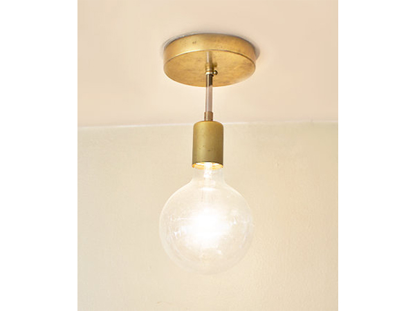 Modern Brass Pendant Light