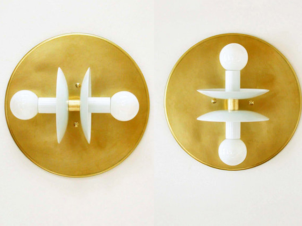 Modern Double Wall White Sconce