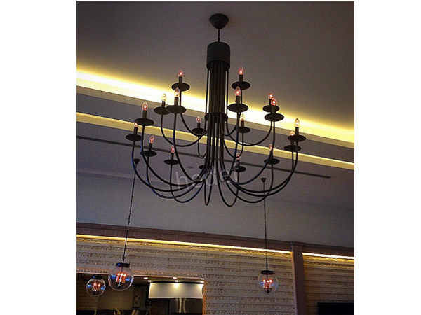 Multi-Arm Chandelier Pendant