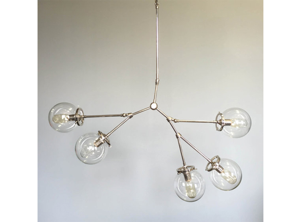 Nickel Reef Chandelier Lighting