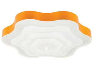 Orange Flower Modern Ceiling Lighting