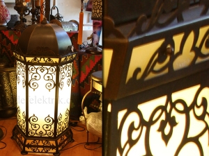 Ottoman Aged Table Lamp