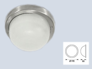 Stainless Steel Garden Ceiling Luminaires