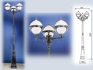 Pescara Pole Lighting