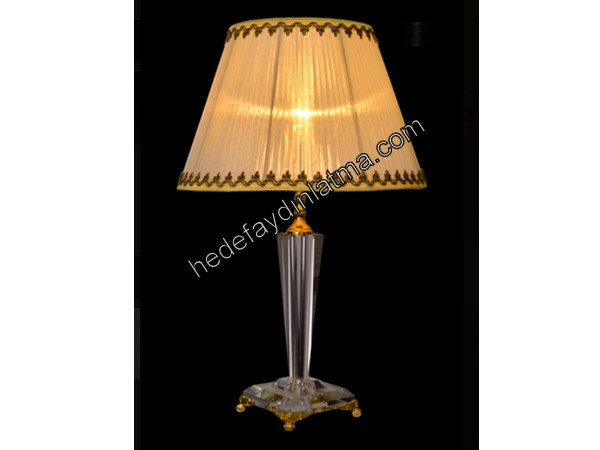 Pileli Cream Desk Lamp