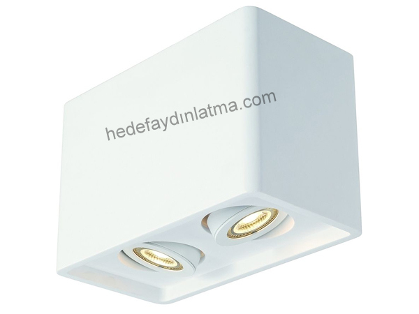 Plastra Box 2'li Tavan Armatürü