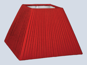 Plisseli Big Red  Cap Lampshade Head