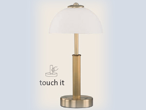 Pop Bronz Sarı Modern Masa Lambası