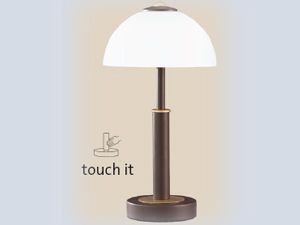 Pop Kahverengi Modern Masa Lambası